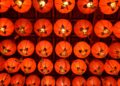 red paper lanterns on the street