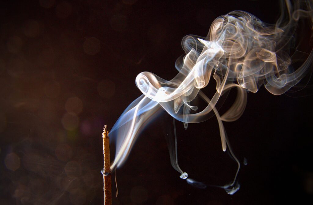 incense, smoke, scent, hio