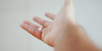 a close-up of a hand